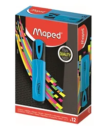 Maped Highlighter Fluo Peps Classic BE Pack of 12 - Assorted