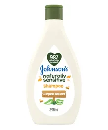 Johnson & Johnsons Naturally Sensitive Shampoo - 395mL