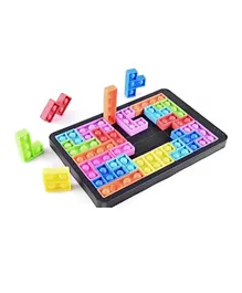 SADAF Building Block Push Pop Puzzle Toy - 24 Pieces