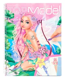Top Model Create Your TM Fantasy Coloring Book - English