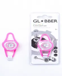 Globber LED Flash Light - Neon Pink