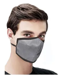 Swayam Reusable 4 Layers Outdoor Protective Face Mask Grey - Pack of 1
