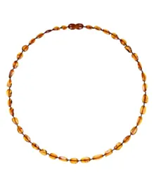 Made by Nature Premium Amber Adult Necklace - Caramel Beans