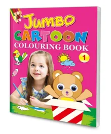 Jumbo Cartoon Colouring Book 1 - English
