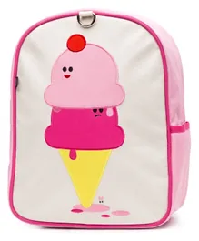 BeatrixNY Little Kid Backpack Dolce & Panna the Ice Creams Pink - 12 inches