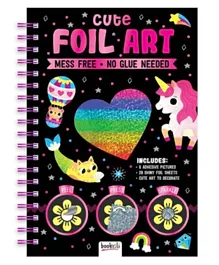 Cute Foil Art Mess Free Peel Press Sparkle - 44 Pages