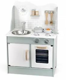 PolarB Wooden Kitchen Set with Accessories - White