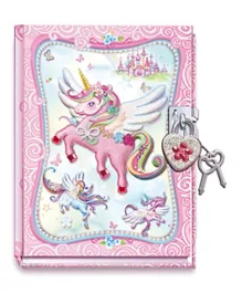 Pecoware Magical Unicorn Diary with Lock