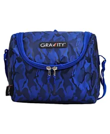 Gravity Camofalogue Lunch Bag - Blue