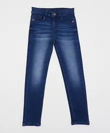 آر أند بي كيدز - بنطال جينز بـ 5 جيوب - أزرق غامق