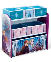 Delta Children Disney Frozen 2 Multi Bin Toy Organizer - Multicolour