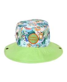 Milk&Moo Jungle Friends Adjustable Hat - Multicolor