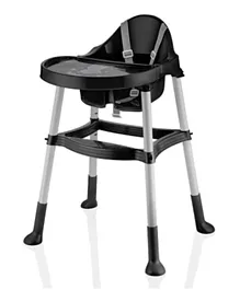 Babyjem Baby High Chair - Black