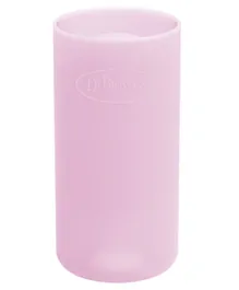 Dr Browns Narrow Glass Bottle Sleeves 250ml  - Pink