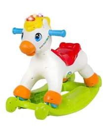Hola Baby Ride-on 3 in1 Rocking Riding Pony - Multicolour