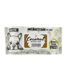 Absolute Holistic Pet Absorb Plus Antibacterial Pet Wipes Coconut - 80 Wipes