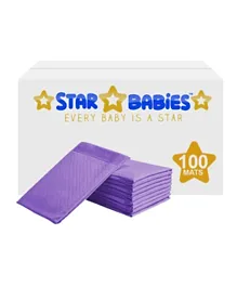 Star Babies Disposable Changing mats super saver Lavender - Pack of 100