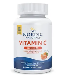 Nordic Naturals Vitamin C Dietary Supplement - 60 Gummies