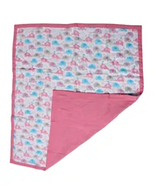 CradleTogs Muslin Baby Blanket 100% Organic Cotton - Pink