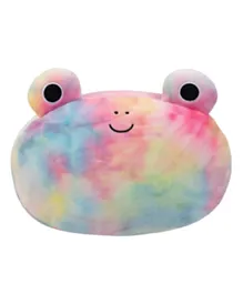 Squishmallows Stackables Carlito Rainbow Tie-Dye Frog Medium Plush Toy - 12 Inches