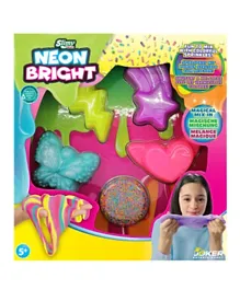 Slimy Neon Bright Slime Set