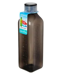 زجاجة ماء مربعة من سيستيما - متنوع الألوان - 1 لتر