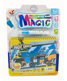 Toon Toyz Magic Water Painting Book - Construction Theme