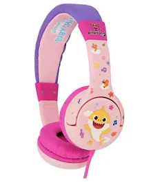 OTL Baby Shark OnEar Wired Headphone - Pink