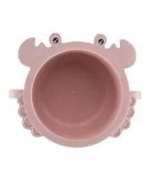 Little Angel Kids Feeding Bowl with Handle - Pink
