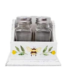 Boston Warehouse Arch Bee Design Salt & Pepper Shaker Box