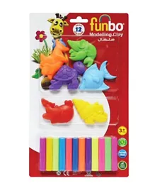 Funbo Modelling Clay 150g - Assorted