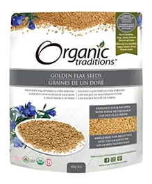 Organic Traditions Sprouted Flax seed - 454g