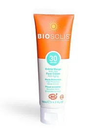 BIOSOLIS Organic Face Cream Anti Aging SPF30 - 50mL