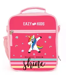 Eazy Kids Bento Unicorn Lunch Bag - Pink