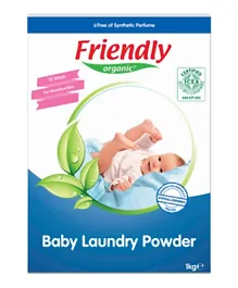 Friendly Organic Baby Laundry Detergent Powder - 1Kg