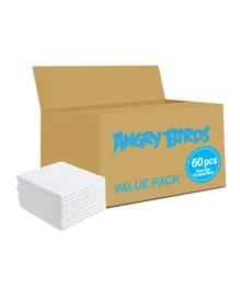 Angry Birds Disposable Changing Mats - 60 Counts