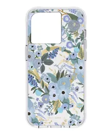 Rifle Paper Co. Iphone 14 Pro Garden Party Blue With Magsafe - Multicolor