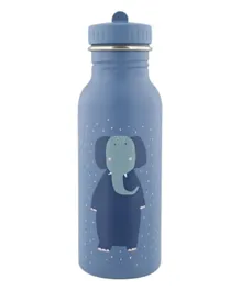Trixie Stainless Steel Bottle Mrs Elephant Blue - 500ml