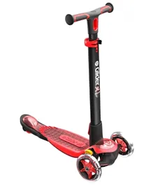 Y-Volution Y Glider XL Deluxe  Folding Scooter - Red