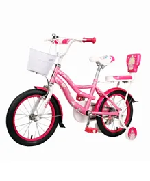 Mogoo Princess Kids Bicycle 16 Inch - Light Pink