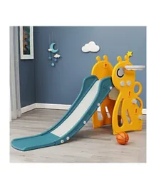 Lovely Baby Honeybee Slide with Basketball Hoop