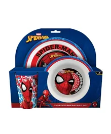 Spider Man Kids Micro Set with Cup - 3 Piece