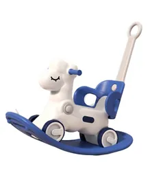 Lovely Baby 3 In 1 Rocking Horse - Blue