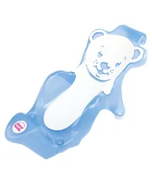 Ok Baby Buddy Bath Seat With Slip Free Rubber - Blue