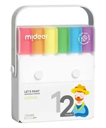 Mideer Washable Markers 2.0 - 12 Colors