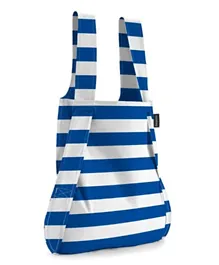 نوتاباج الأصلي حقيبة توت قابلة للتحويل إلى حقيبة ظهر - بخطوط بحرية