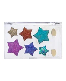 Lukky Eyeshadow Cream With Glitter Palette 6 Colors - Star