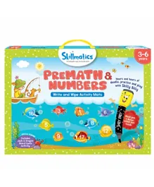 Skillmatics Pre Math and Numbers Activity Mats - Multicolor