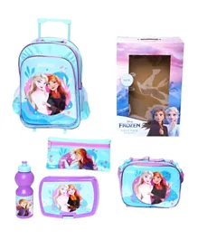Frozen 5 In 1 Trolley Value Pack - 18 Inches