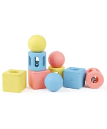 Hape Geometric Rattle Toy - Multicolour